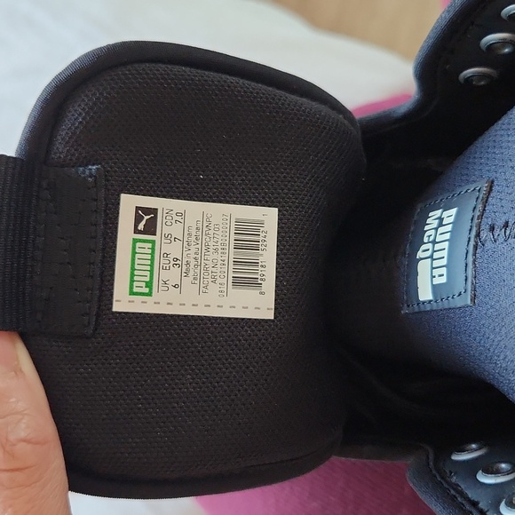 Alexander McQueen x Puma collar high tops sneakers. - Picture 4 of 5